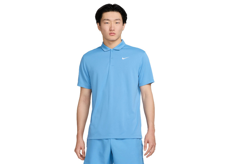 NikeCourt Dri-FIT tennispolo blue beyond heren