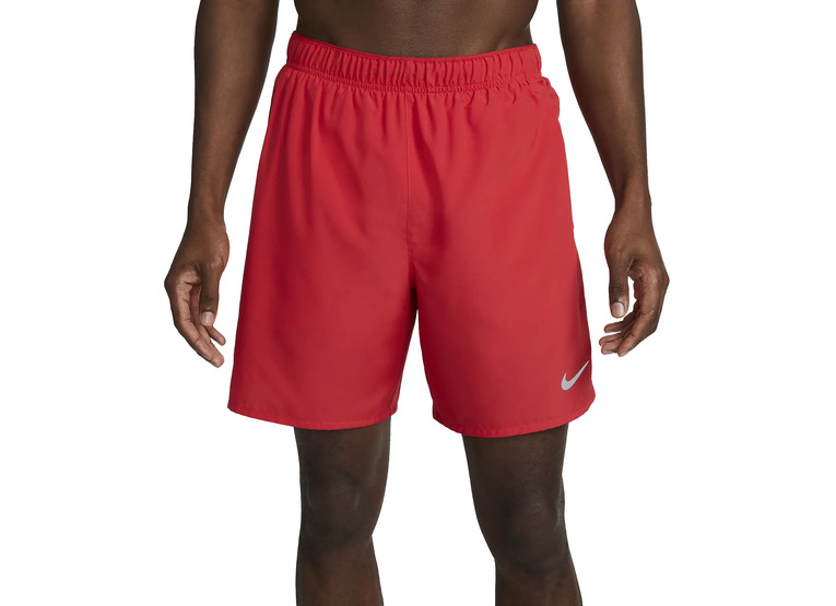 Nike Challenger Dri-FIT hardloopshort university red heren