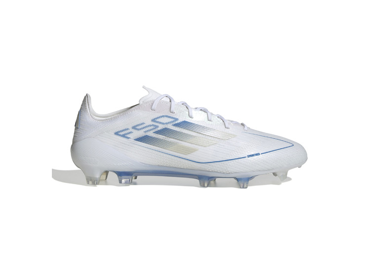 Adidas F50 Elite FG voetbalschoen wit wit/peal met.