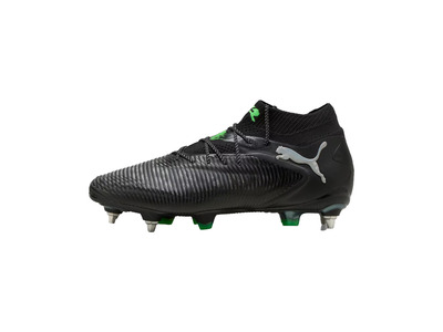 Puma Future Ultimate MxSG voetbalschoen zwart/grijs/fluo groen