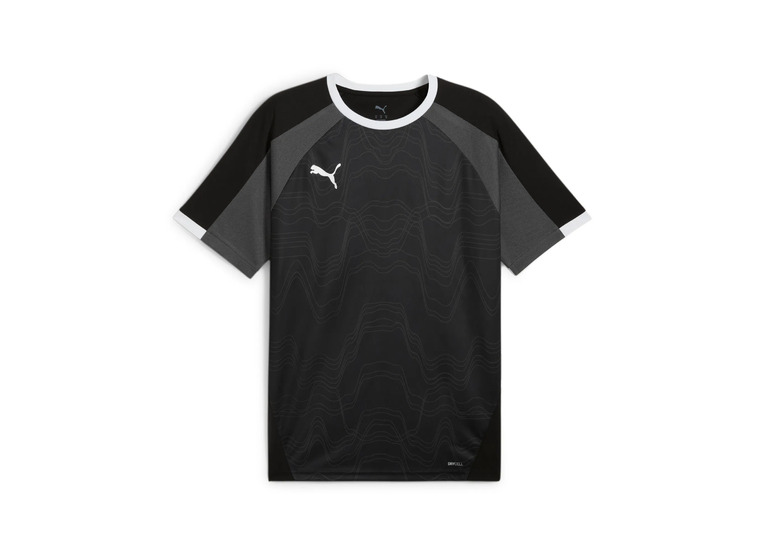 Puma IndividualLIGA voetbalshirt zwart/wit/grijs heren