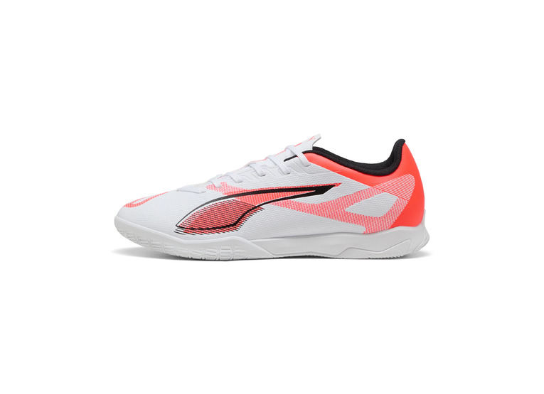 Puma Jr. Ultra 5 Play IT voetbalschoen wit/glowing red KIDS