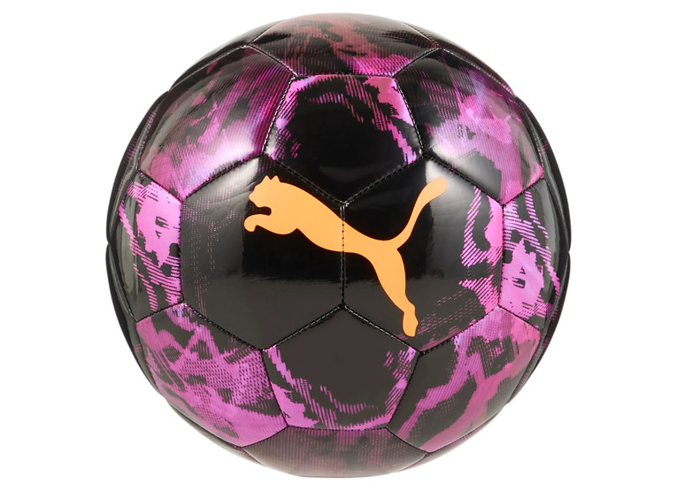 Puma CUP graphic voetbal pure magenta/zwart/heat fire