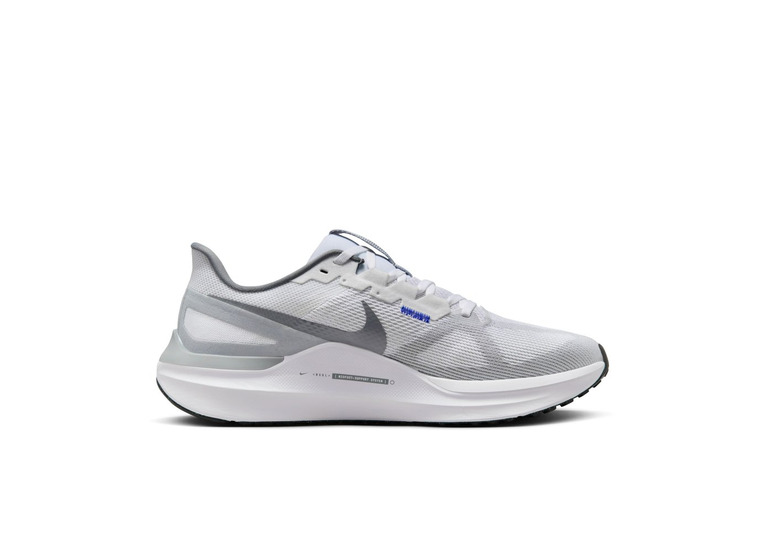 Nike Structure 25 loopschoen wit/grijs/blauw heren