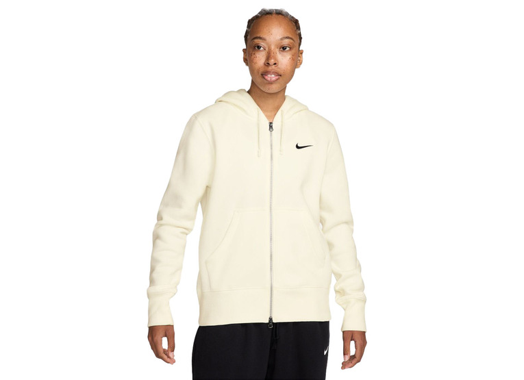 Nike Sportswear Phoenix Fleece FZ hoodie sail dames