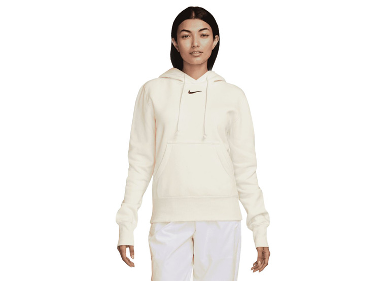 Nike Sportswear Phoenix fleece hoodie sail dames