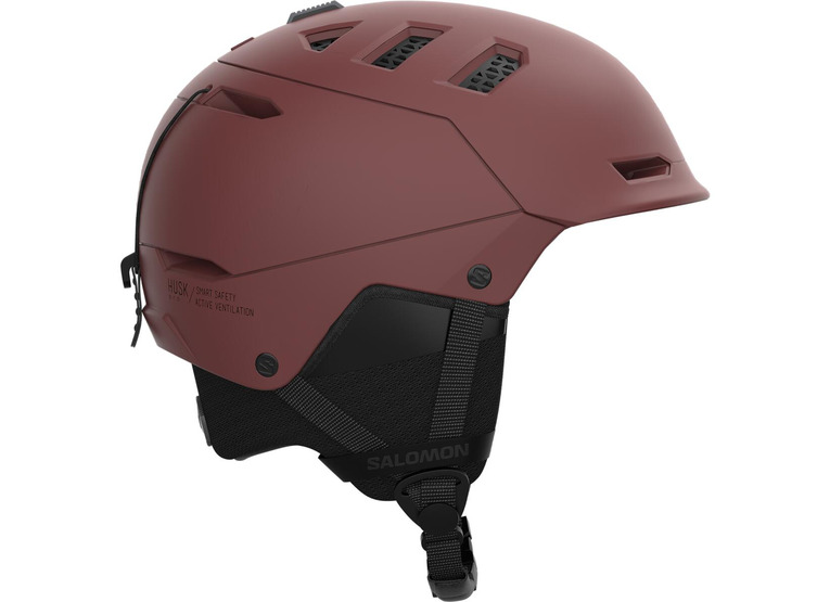 Salomon Husk Pro skihelm madder unisex