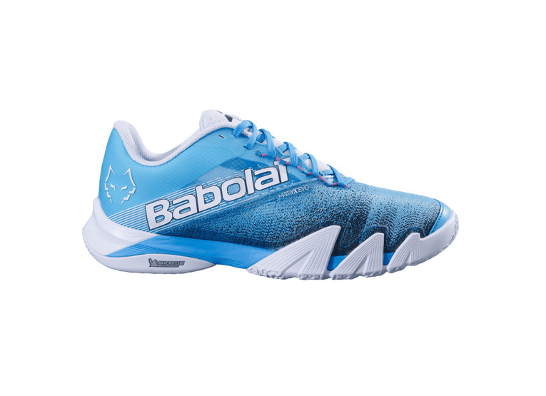 Babolat Jet Premura 2 Lebron padelschoen cyaan blauw/wit heren