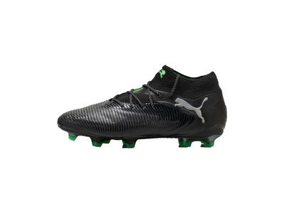 Puma Future 8 Ultimate FG voetbalschoen zwart/grijs/fluo green