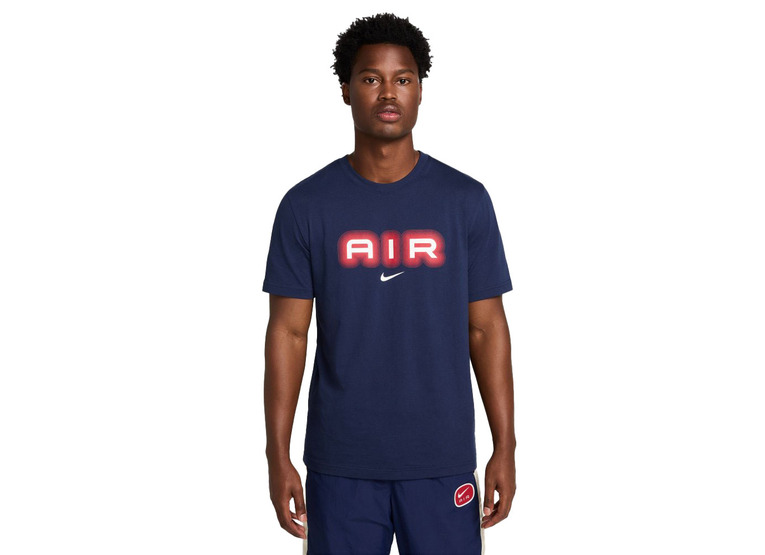 Nike Air Graphic T-shirt donkerblauw heren