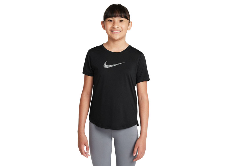 Nike One Classic Dri-FIT T-shirt zwart meisjes