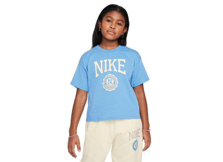 Nike Sportswear graphic T-shirt blue beyond KIDS