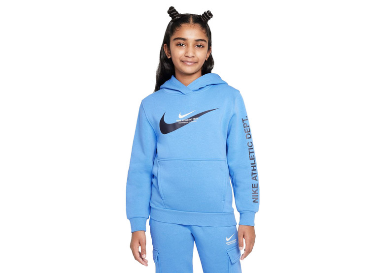 Nike Sportswear fleecehoodie blue beyond KIDS