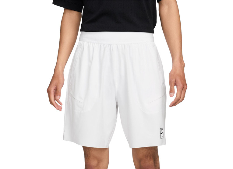 NikeCourt Advantage Dri-FIT tennisshort wit heren