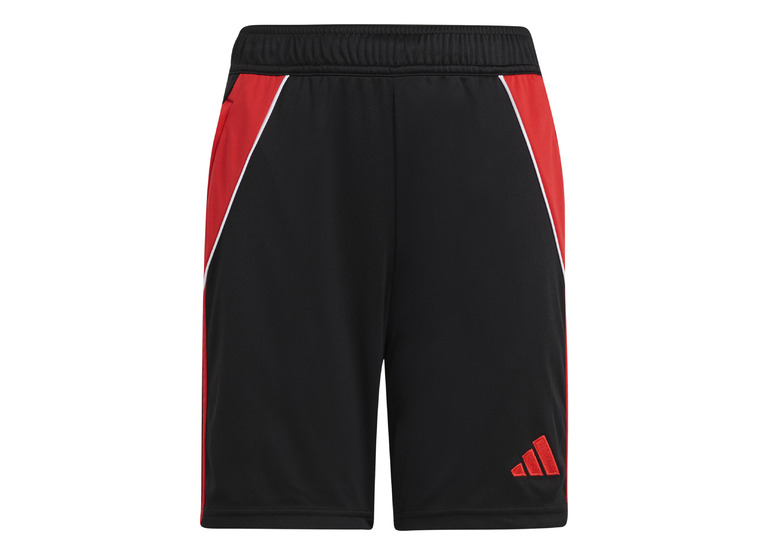 Adidas Tiro 24 voetbalshort zwart/pure ruby KIDS