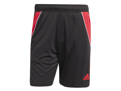 Adidas Tiro 24 voetbalshort zwart/pure ruby heren