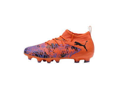 Puma Jr. Future 8 Match creativity FG/AG voetbalschoen orange poppy/dark amethyst KIDS