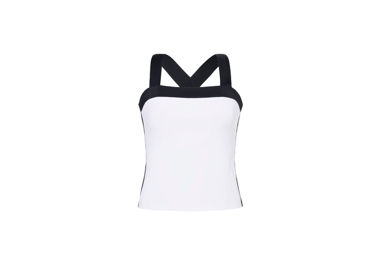 Goldbergh Marion Tanktop wit/zwart dames