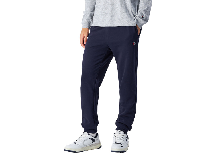 Champion rib cuff trainingsbroek blauw heren