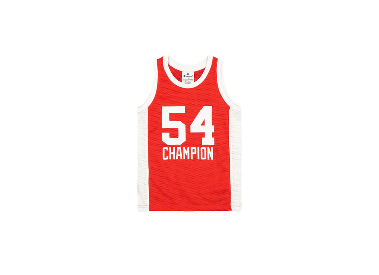 Champion Soft mesh tanktop blood orange KIDS