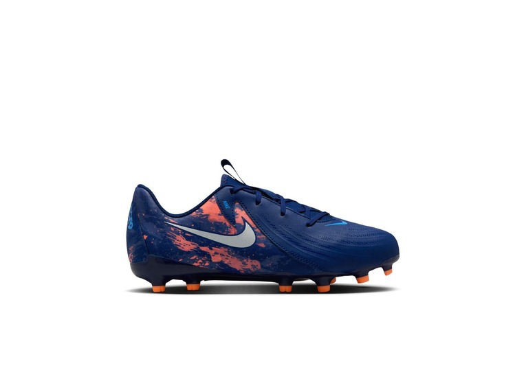 Nike Jr. Phantom GX 2 Academy 'Erling Haaland' MG voetbalschoen blue void/chrome KIDS