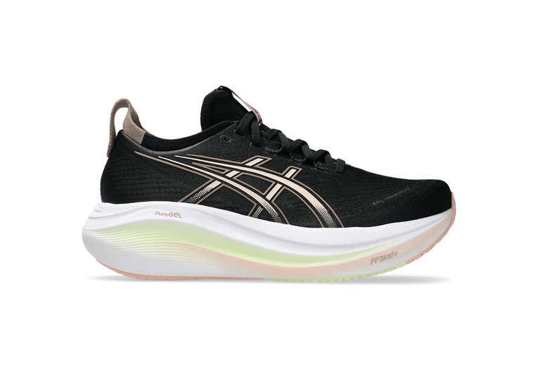 Asics Gel-Nimbus 27 loopschoen zwart/breeze dames