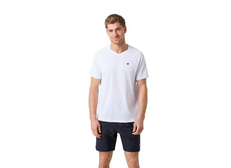 Bjorn Borg Ace V-neck T-shirt wit heren