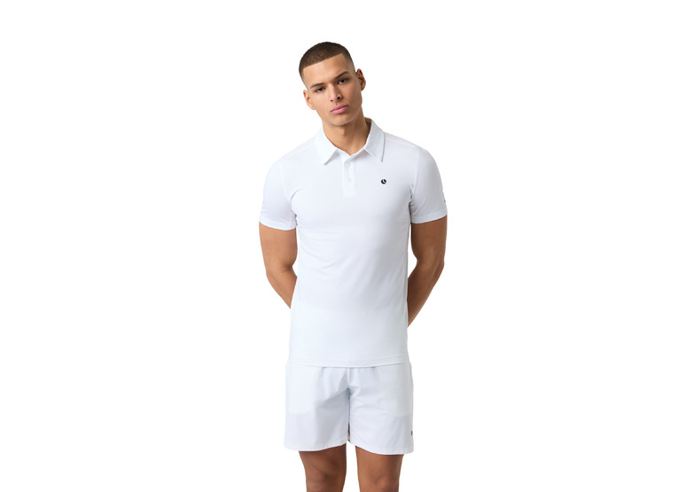 Bjorn Borg Ace Mesh Panel polo shirt wit heren