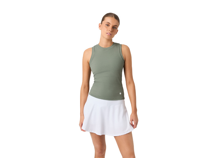 Bjorn Borg Ace pocket ribbed tanktop agave green dames