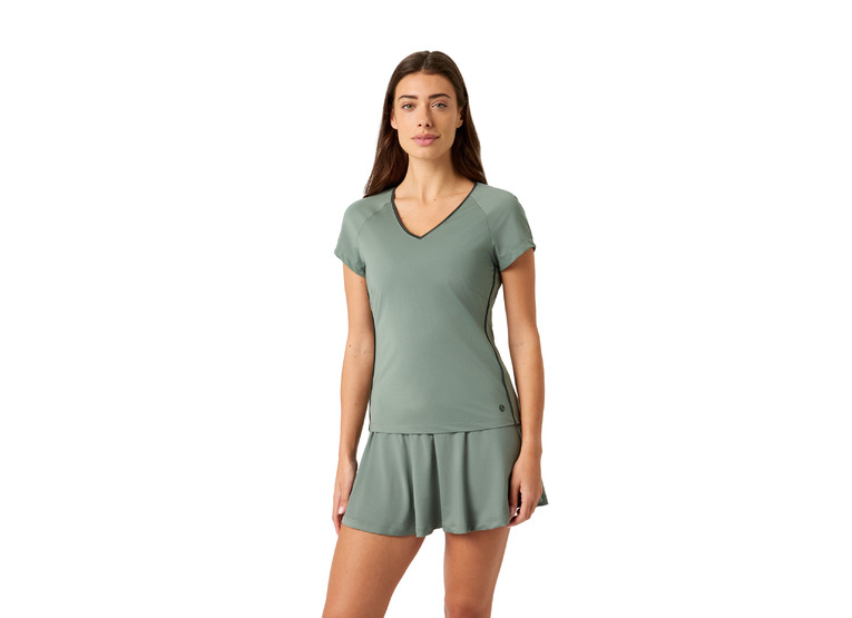 Bjorn Borg Ace V-Neck agave green dames