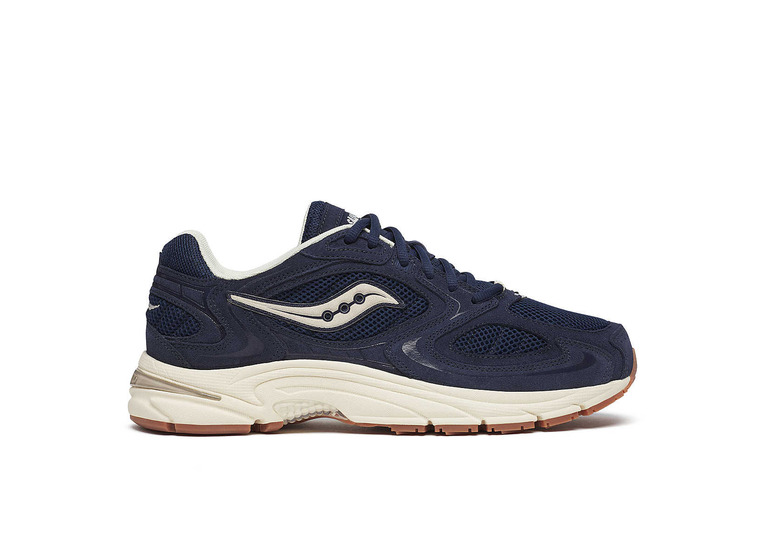 Saucony Grid Jazz 9 suede navy/off white heren