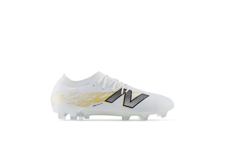 New Balance Furon Elite FG v8 voetbalschoen wit/met gold/met silver