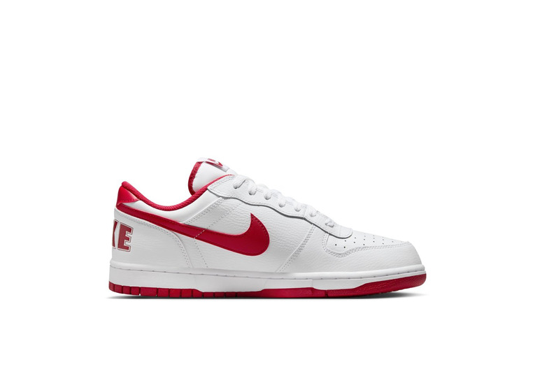 Nike Big Nike low sneaker wit/rood heren