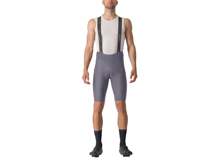 Castelli Espresso bibshort smoky gray heren