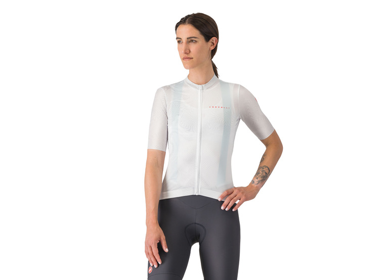 Castelli Fantasia jersey wit dames