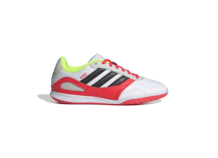 Adidas Super Sala Competition III IN voetbalschoen wit/zwart/grijs KIDS