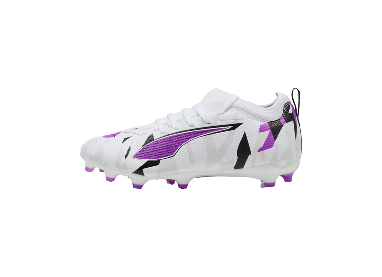 Puma Jr. Ultra 5 Match forever FG/AG voetbalschoen wit/pure magenta KIDS