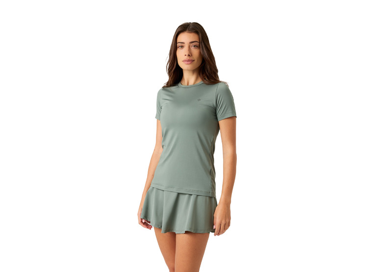 Bjorn Borg Ace slim T-shirt agave green dames