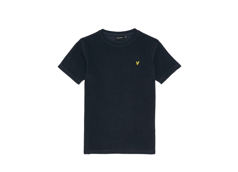 Lyle & Scott toweling T-shirt dark navy KIDS