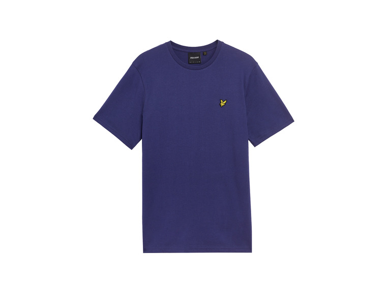 Lyle & Scott plain T-shirt deep indigo heren