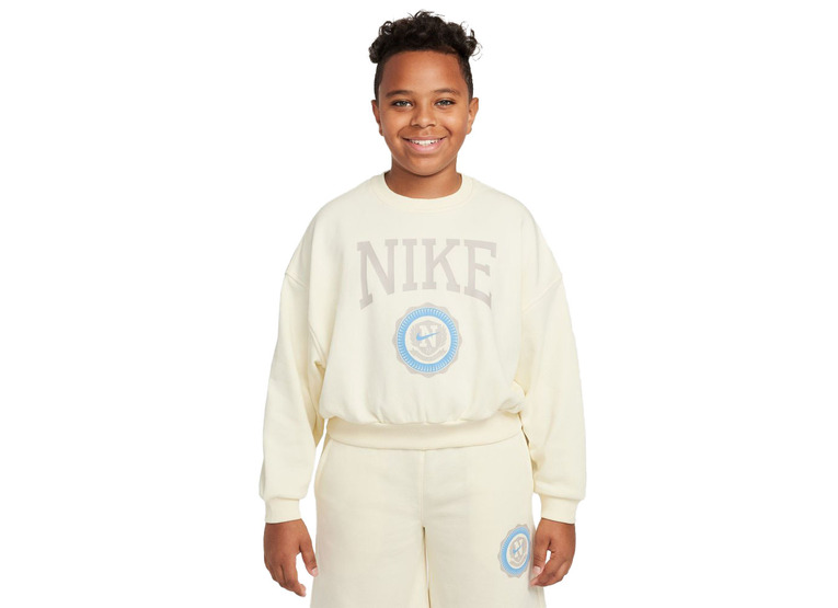 Nike Sportswear Club sweatshirt coconut milk meisjes