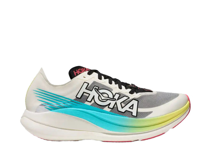 Hoka Rocket X 2 loopschoen yuzu/cielo blye unisex