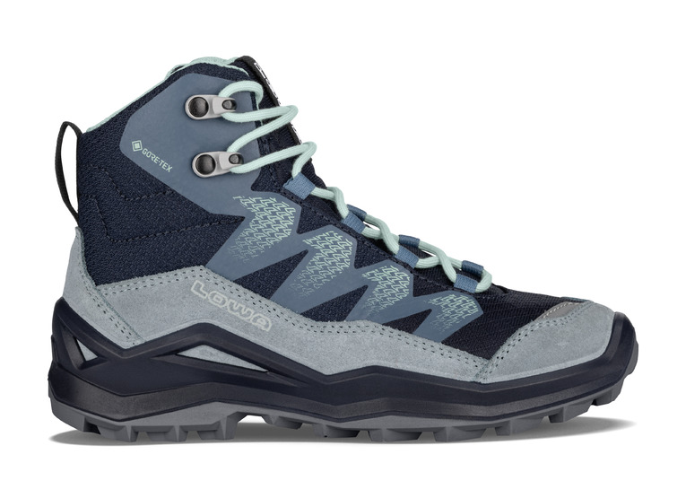 Lowa Maddox Pro GTX Mid Jr wandelschoen navy/smokeblue KIDS