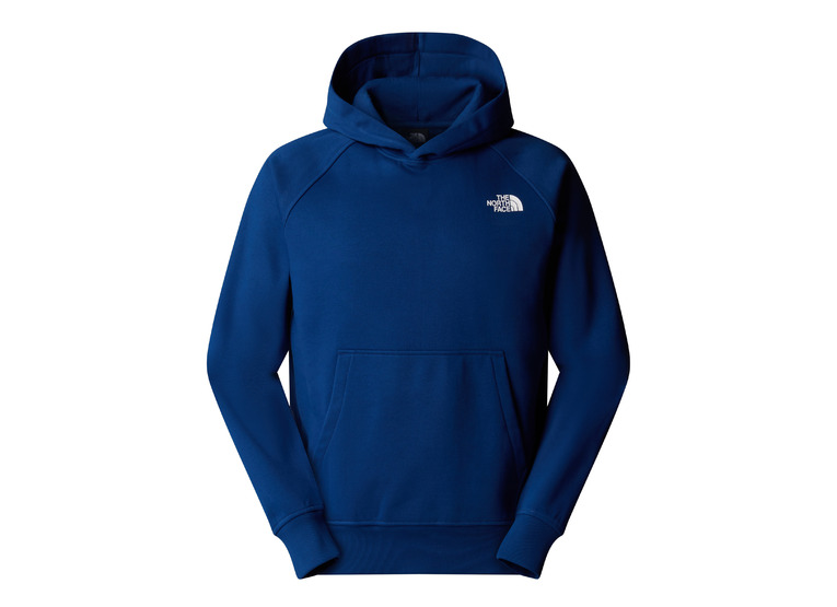 The North Face raglan redbox hoodie estate blue heren