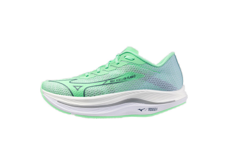 Mizuno Wave Rebellion Flash 2 loopschoen neo mint heren